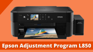 Epson adjustment program L850