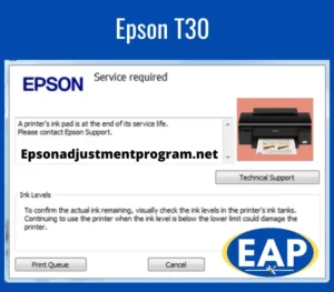 Adjustment Program Epson T30
