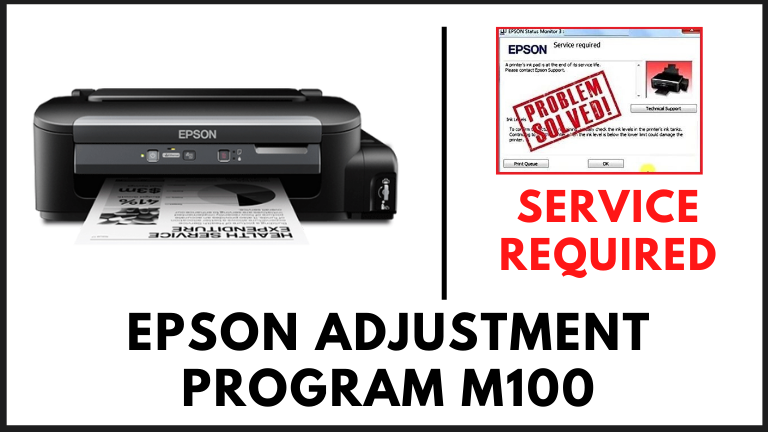 Epson Adjustment Program M100