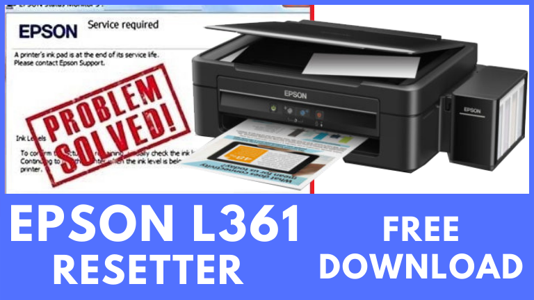 Epson l361 Resetter free Download
