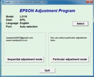 resetter adjustment program epson l3110