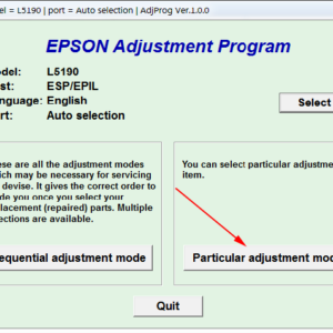 Epson L5190 Resetter download