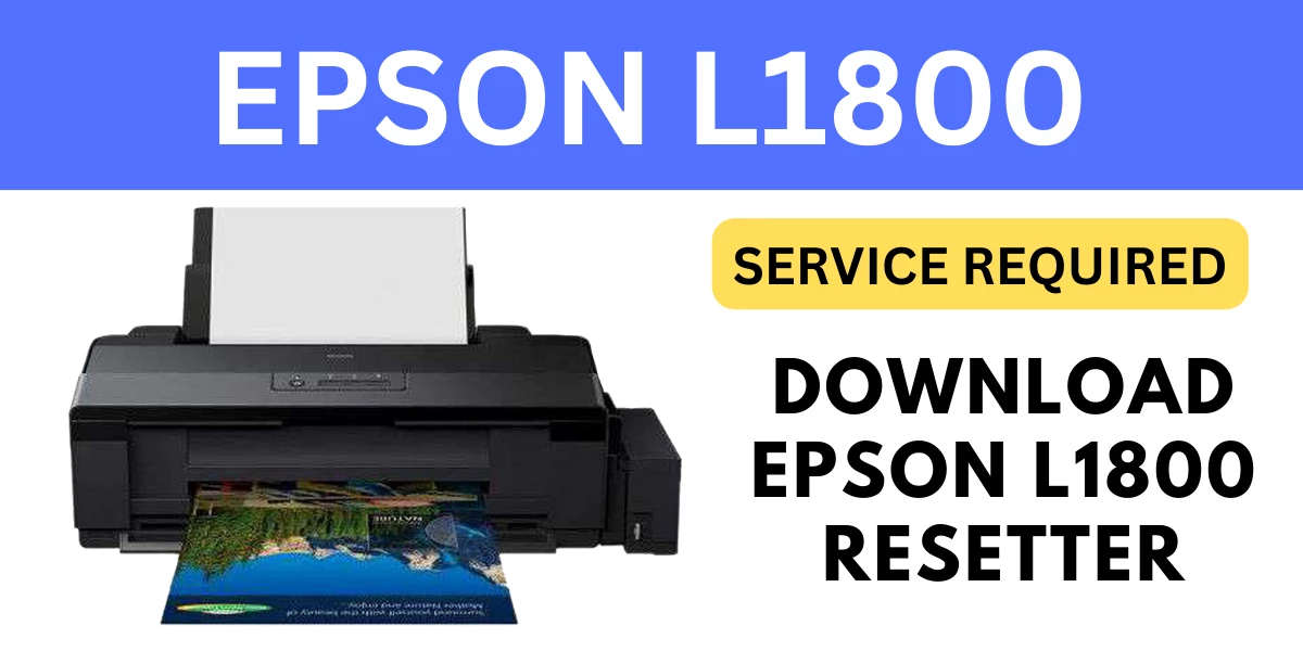 Epson L1800 Resetter