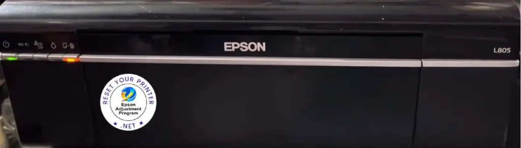 Epson L805 redlight blinking