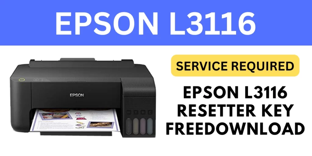 Epson adjustment program L3116