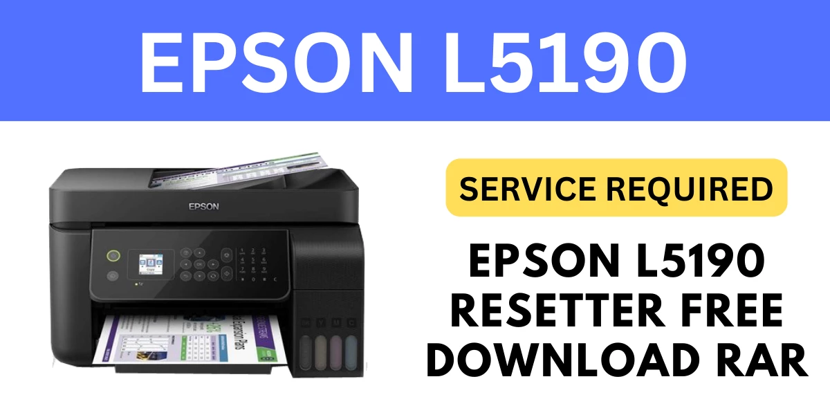 Epson adjustment program L5190