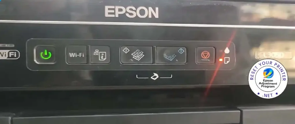 Epson L3050 red light blink