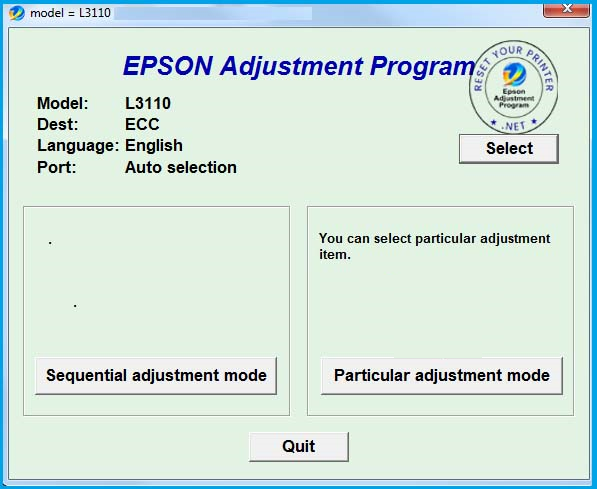 epson l3110 resetter