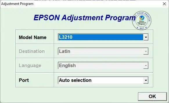 Epson L3210 Resetter Not Working