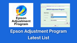 Epson Adjustment Program lis